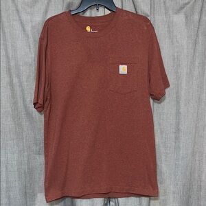 Carhartt Men's Rust Short Sleeve Tee